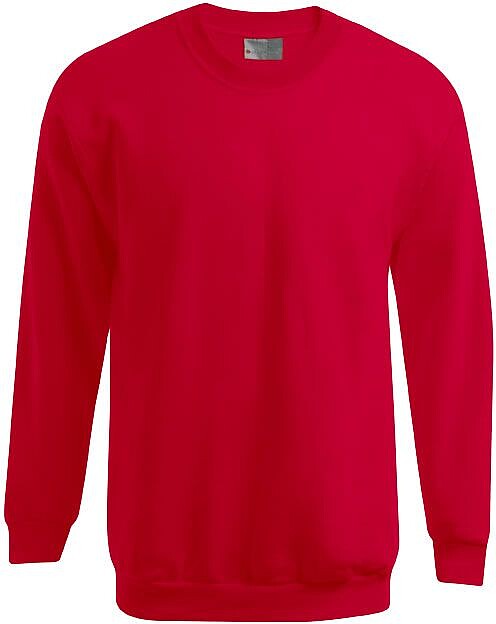 Men’s Sweater, fire red, Gr. M 