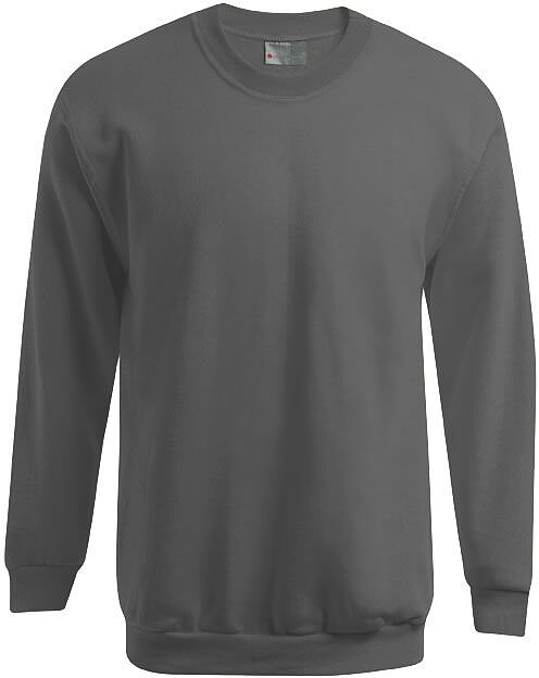 Men’s Sweater, graphite, Gr. 4XL 