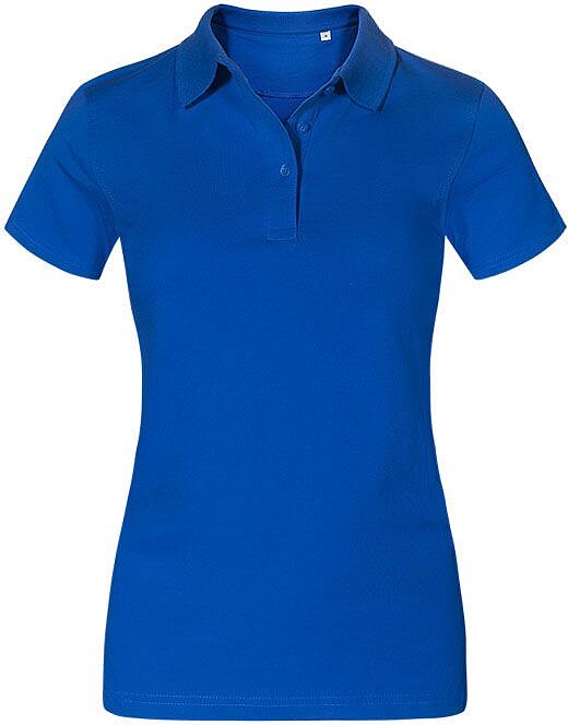 Women’s Jersey Polo-Shirt, royal, Gr. XL 