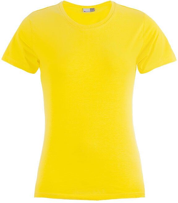 Women’s Premium-T-Shirt, gold, Gr. 3XL 