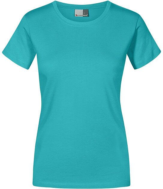 Women’s Premium-T-Shirt, jade, Gr. 3XL 
