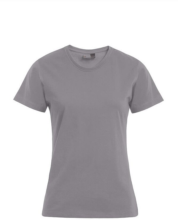 Women’s Premium-​T-Shirt, new light grey, Gr. 2XL 