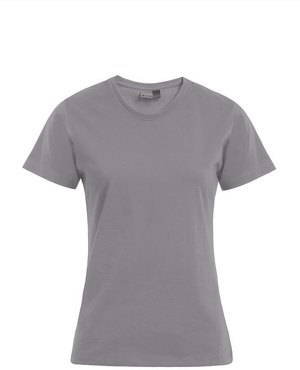 Women’s Premium-​T-Shirt, new light grey, Gr. 2XL