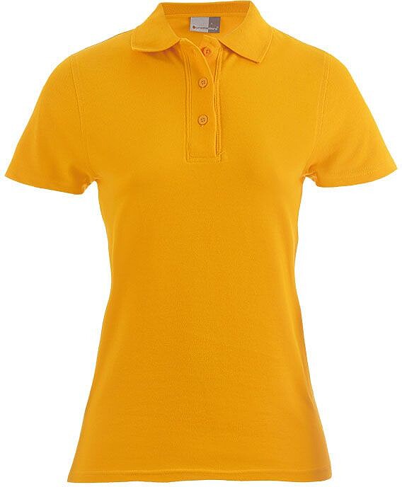 Women’s Superior Polo-Shirt, orange, Gr. M 