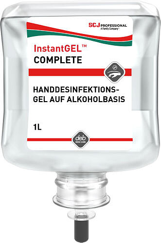 Handdesinfektionsgel InstantGEL Complete, 1 Liter