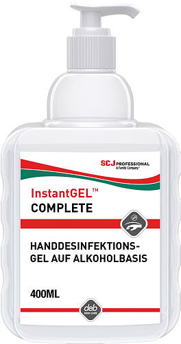 Handdesinfektionsgel InstantGEL Complete, 400 ml 