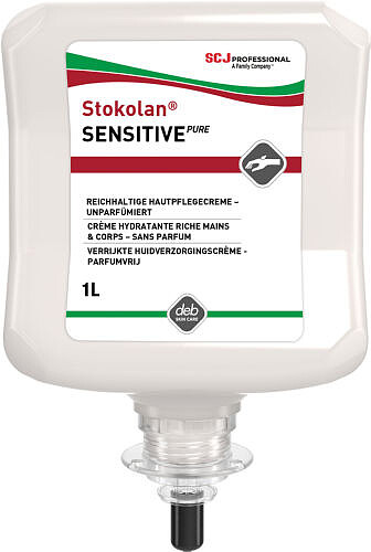 Hautpflegecreme Stokolan® Sensitive PURE, 1 Liter