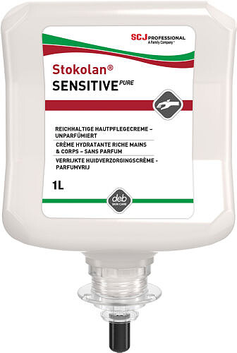 Hautpflegecreme Stokolan® Sensitive PURE, 1 Liter 