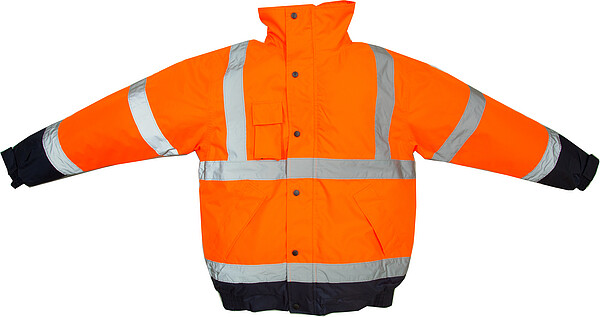 Warnschutz-​Pilotenjacke 3-​5500WX, warnorange/​blau, Gr. 2XL