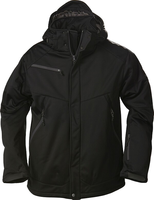 Softshell-Jacke Skeleton, schwarz, Gr. 5XL 