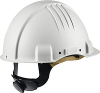 3M™ G3501 Schutzhelm High Heat, unbelüftet, Ratsche, Lederschweissband, weiß 