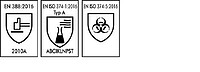 Chemikalienschutzhandschuh AlphaTec® 38-520, Gr. 10 