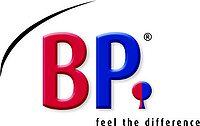 BP® Arbeitshose 2110 845 8553, warnorange/dunkelgrau, kurz, Gr. 52 
