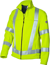 BP® Fleecejacke 2025 628 86, warngelb, Gr. 2XL