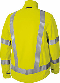 BP® Fleecejacke 2025 628 86, warngelb, Gr. S 