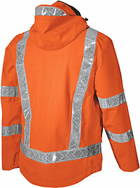 BP® Wetterschutzjacke 2030 880 85, warnorange, Gr. 3XL 