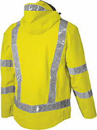 BP® Wetterschutzjacke 2030 880 86, warngelb, Gr. 3XL 