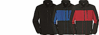 Fleecejacke DALLAS, schwarz/schwarz, Gr. 2XL 