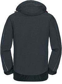 Softshell-Jacke MONTANA, grau/schwarz, Gr. 2XL 