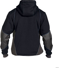 DASSY® Sweatshirt-Jacke Pulse nachtblau/anthrazitgrau, Gr. 2XL 