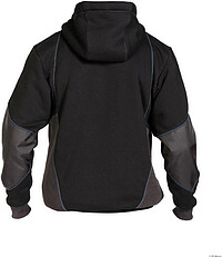 DASSY® Sweatshirt-Jacke Pulse schwarz/anthrazitgrau, Gr. 2XL 