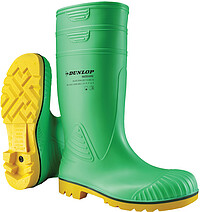 Dunlop Sicherheitsstiefel Acifort HazGuard full safety (S5), grün/​gelb, …
