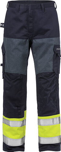 Flame High Vis Hose 2587 FLAM, warngelb/​marine, Gr. C148