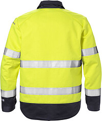 Flame High Vis Jacke 4584 FLAM, wangelb/marine, Gr. M 