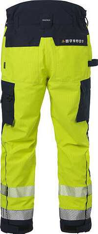 Flamestat High Vis GORE-TEX PYRAD® Hose 2095 GXE, warngelb/marine, Gr. XL 