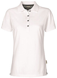 Cotton Tec Damen Poloshirt 214, weiß, Gr. L