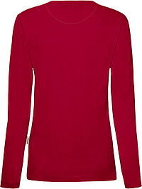 Damen Longsleeve Mikralinar® 179, rot, Gr. XS 