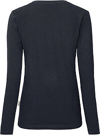 Damen Longsleeve Mikralinar® 179, tinte, Gr. S 