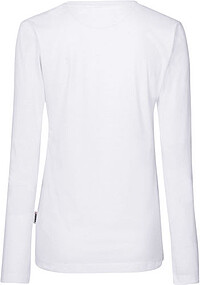 Damen Longsleeve Mikralinar® 179, weiß, Gr. S 