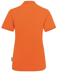 Damen Poloshirt Classic 110, orange, Gr. L 