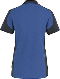 Damen Poloshirt Contrast Mikralinar® 239, royalblau/anthrazit, Gr. 2XL 