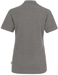 Damen-Poloshirt Mikralinar® 216, grau meliert, Gr. 2XL 