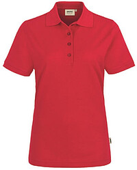 Damen-​Poloshirt Mikralinar® 216, rot, Gr. L