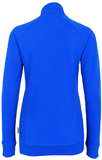 Damen Sweatjacke College 406, royalblau, Gr. XS 