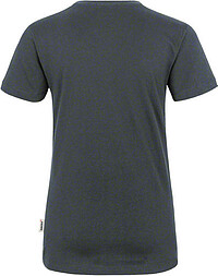 Damen V-Shirt Classic 126, anthrazit, Gr. XL 