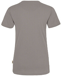 Damen V-Shirt Mikralinar® 181, titan, Gr. S 