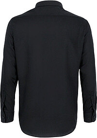 Hemd 1/1-Arm Business Comfort 108, schwarz, Gr. 4XL 