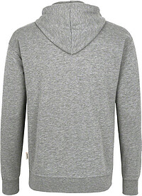 Kapuzen-Sweatshirt Premium, grau meliert, Gr. 2XL 