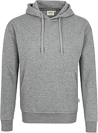 Kapuzen-​Sweatshirt Premium, grau meliert, Gr. M