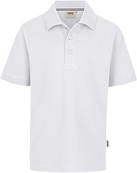 Kinder Poloshirt Classic 400, weiß, Gr. 116