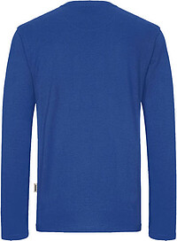 Longsleeve Mikralinar® 279, royalblau, Gr. M 