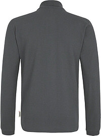 Longsleeve-Poloshirt Classic 820, graphit, Gr. L 