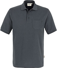 Pocket-​Poloshirt Mikralinar® 812, anthrazit, Gr. 6XL