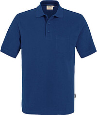 Pocket-​Poloshirt Mikralinar® 812, ultramarinblau, Gr. L