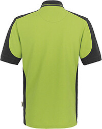 Poloshirt Contrast Mikralinar® 839, kiwi/anthrazit, Gr. 2XL 