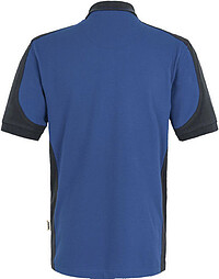 Poloshirt Contrast Mikralinar® 839, royalblau/anthrazit, Gr. 2XL 